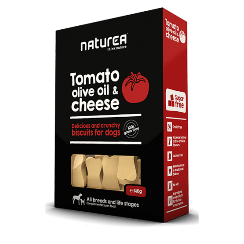 Naturea Biscuits Tomato, Olive oil & Parmesan cheese