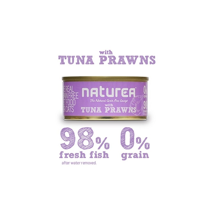Naturea Tuna & Prawns 80grs